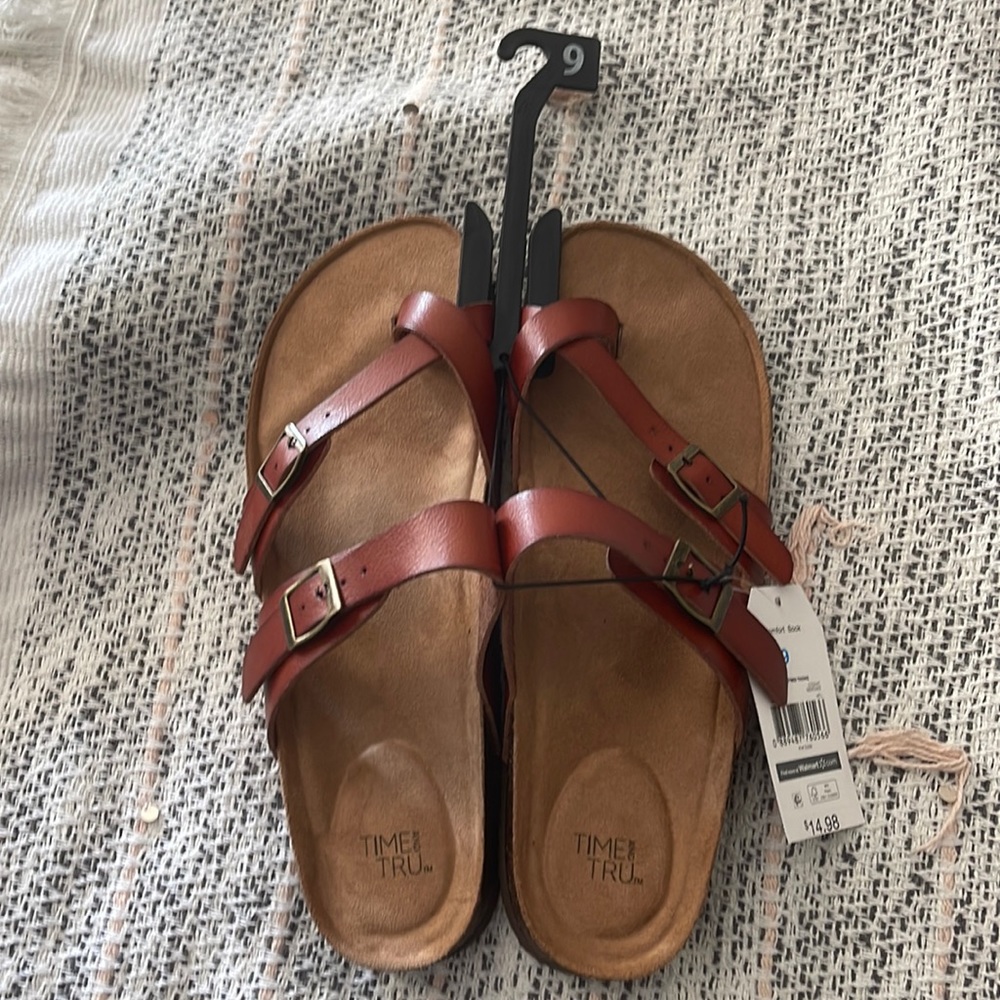 Brown sandals